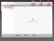 Tablet Screenshot of community.remingtoncollege.edu