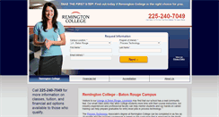 Desktop Screenshot of baton-rouge.remingtoncollege.edu