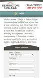 Mobile Screenshot of baton-rouge.remingtoncollege.edu